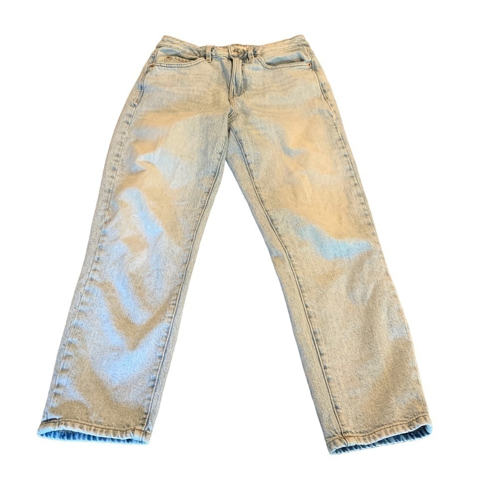 Garage Denim Mom Jeans Light Wash High Waist Size 7/28